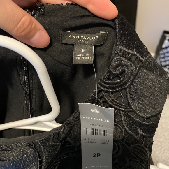 Ann Taylor Black Lace Dress - Picture 3 of 4